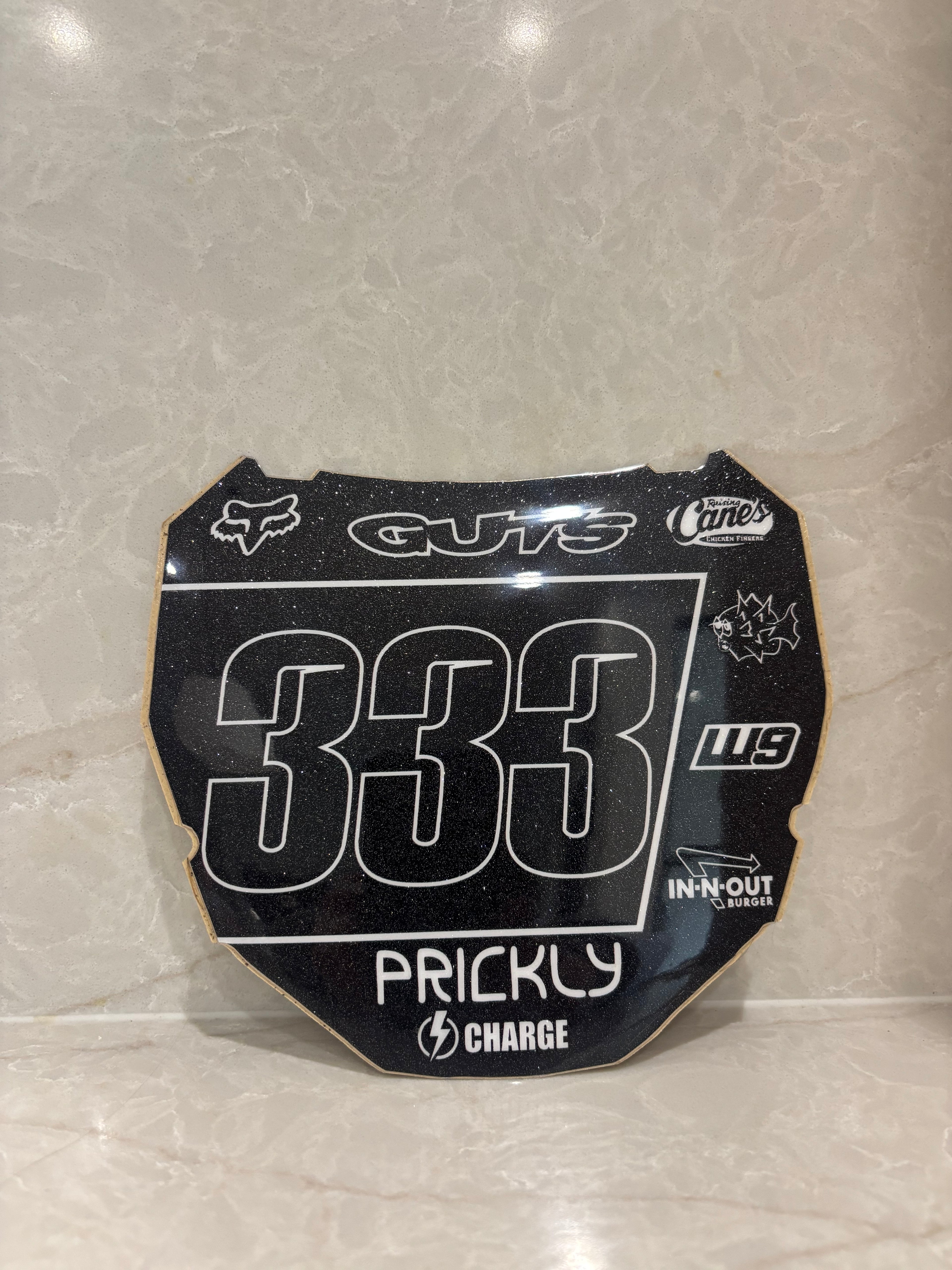 ODI plate sticker (Sparkle)