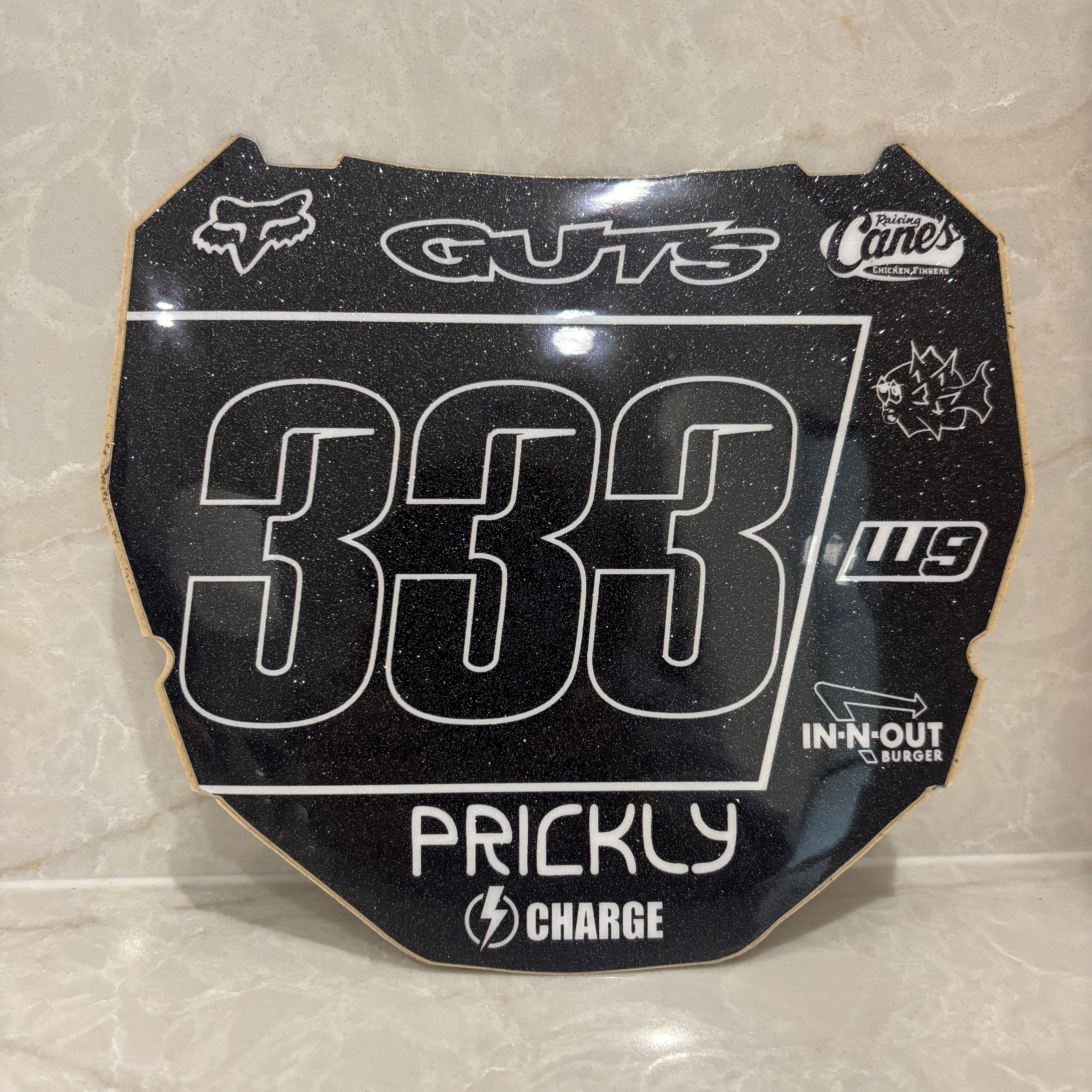 ODI plate sticker (Sparkle)