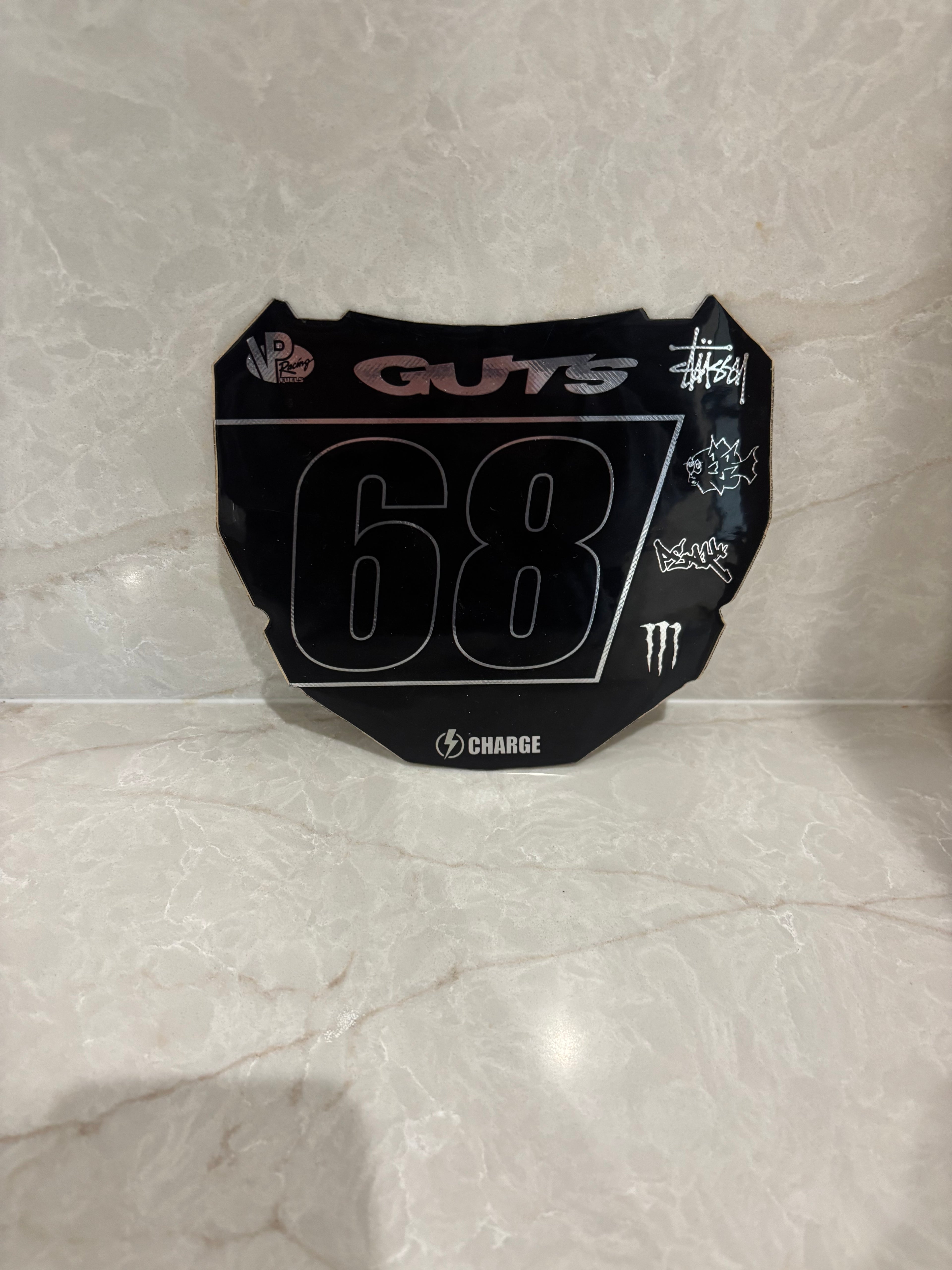 ODI plate sticker (Chrome)