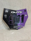 Motocutz plate sticker (Sparkle)