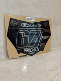 Motocutz plate sticker (Chrome and Sparkle)