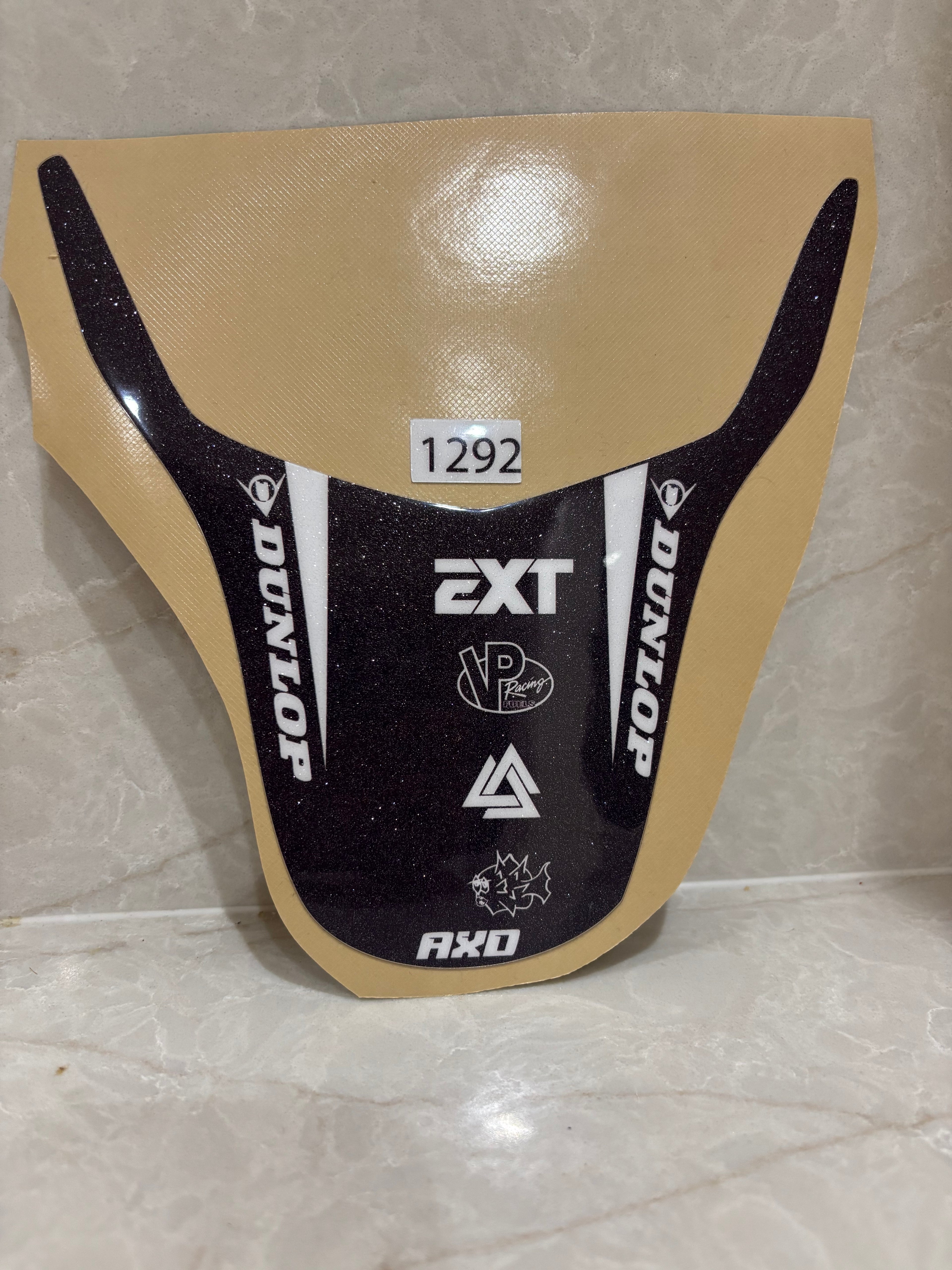 Surron LBX rear fender decal (Sparkle)