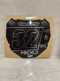 ODI plate sticker (Chrome and sparkle)