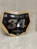 Motocutz plate sticker (Chrome and sparkle)