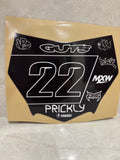 Motocutz plate sticker