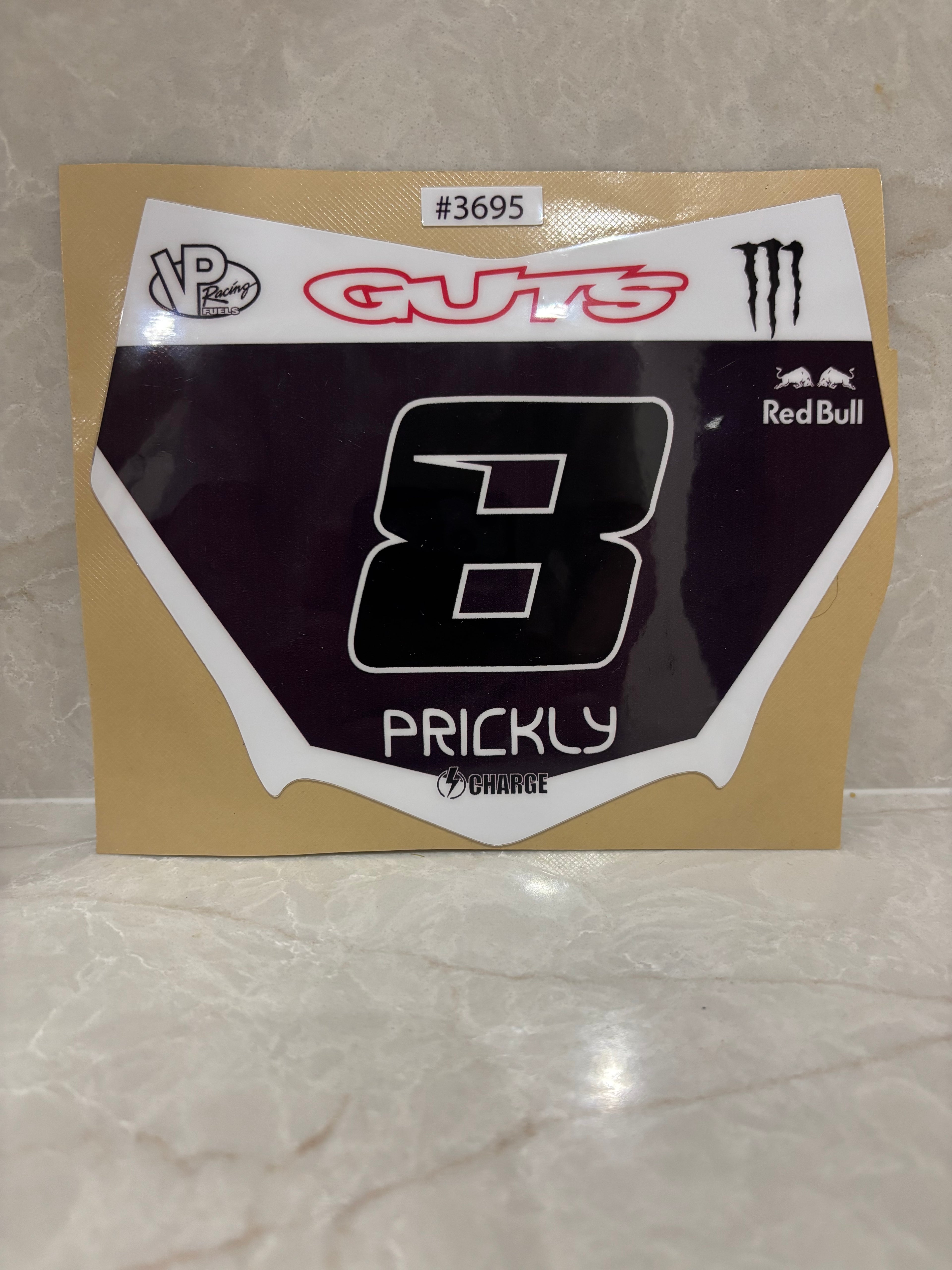Motocutz plate sticker