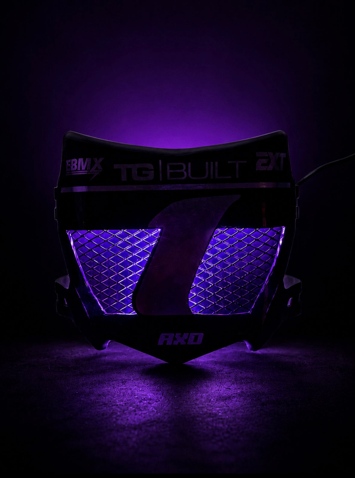 LED vented plate backing (Multi-color)
