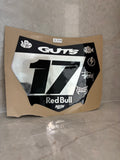 Motocutz plate decal (Chrome)