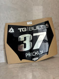 Motocutz plate decal (Chrome)