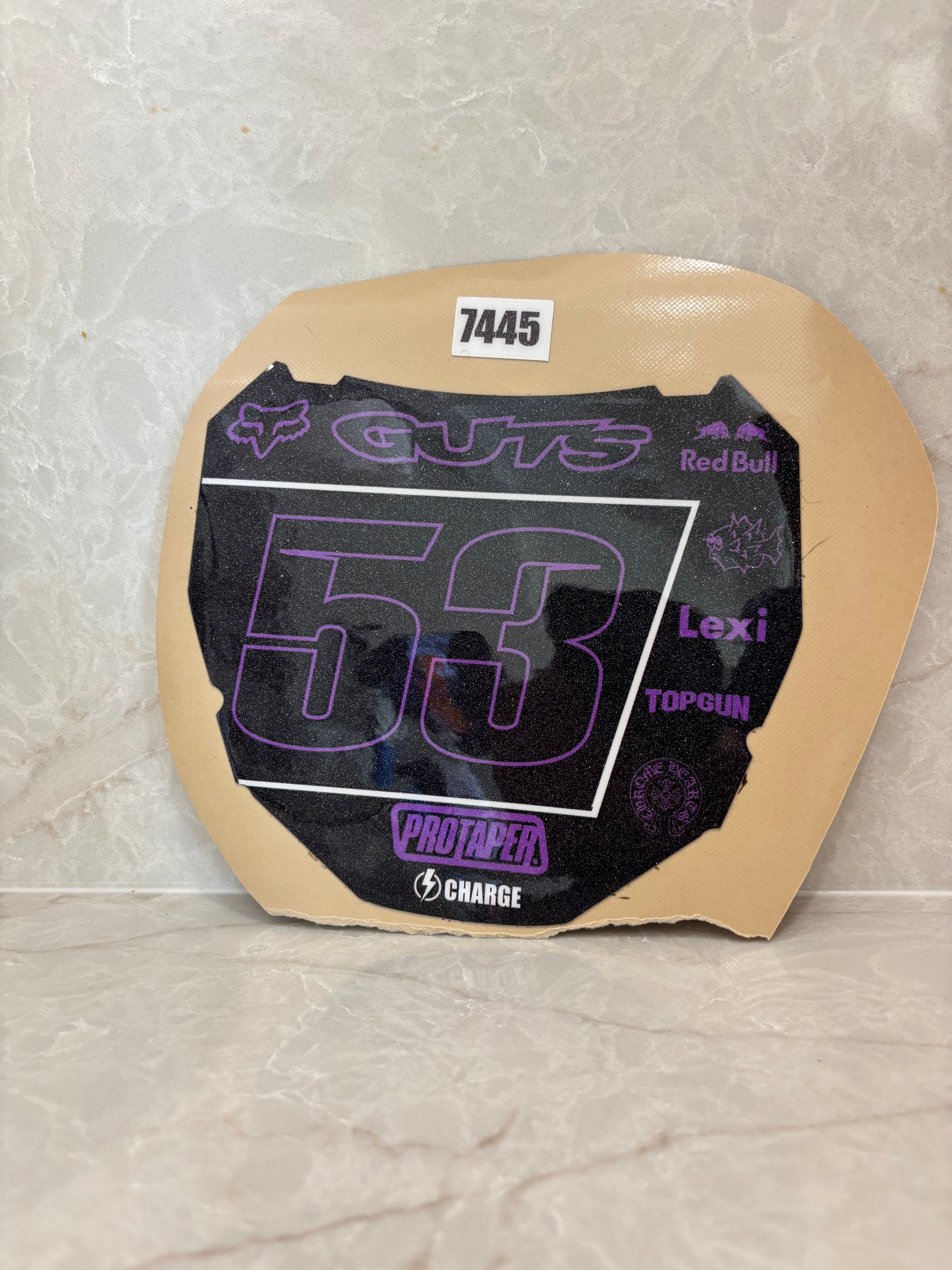 ODI plate decal (sparkle)