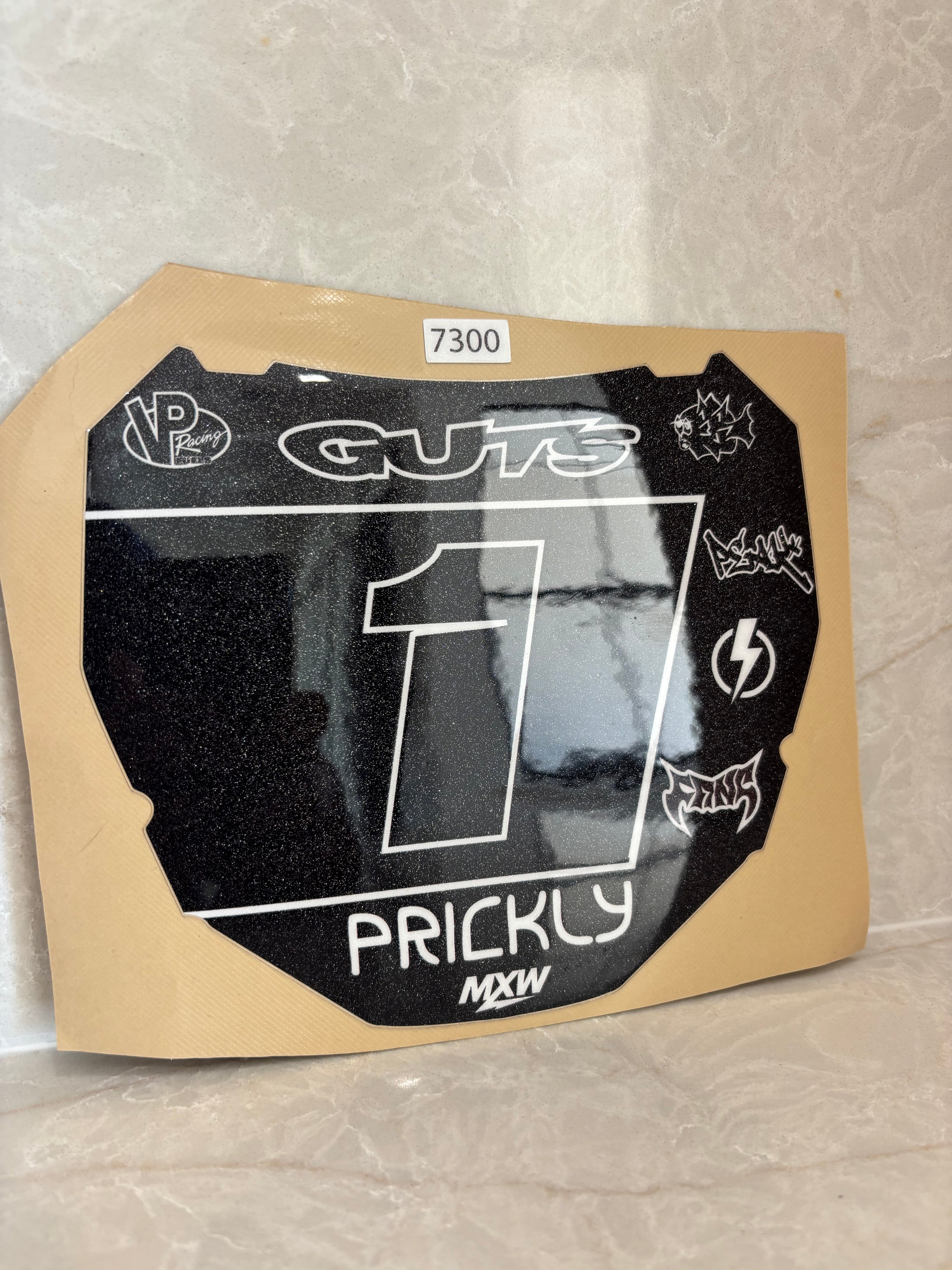 ODI plate decal (sparkle)