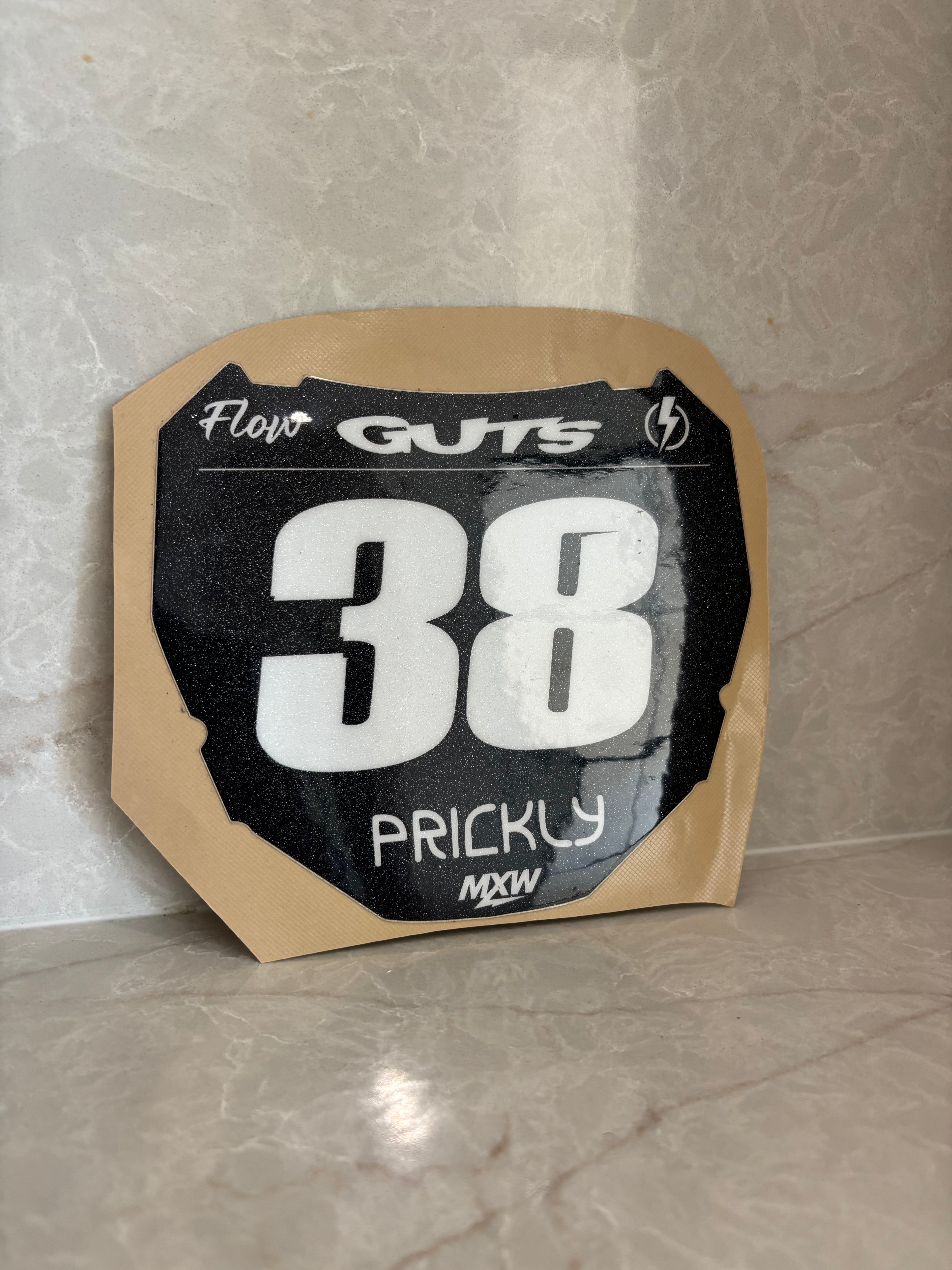 ODI plate decal (sparkle)