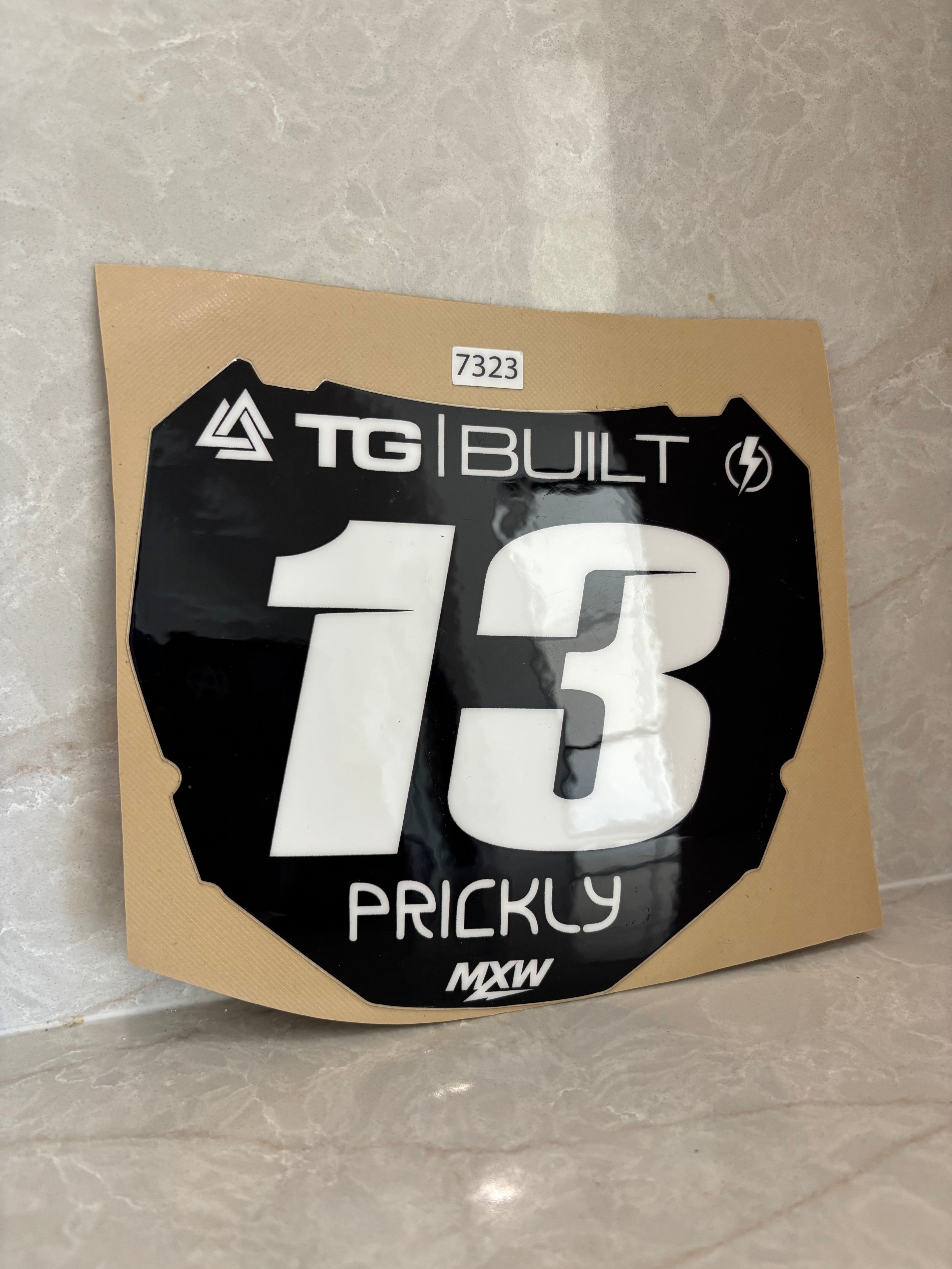 ODI plate decal (Gloss)