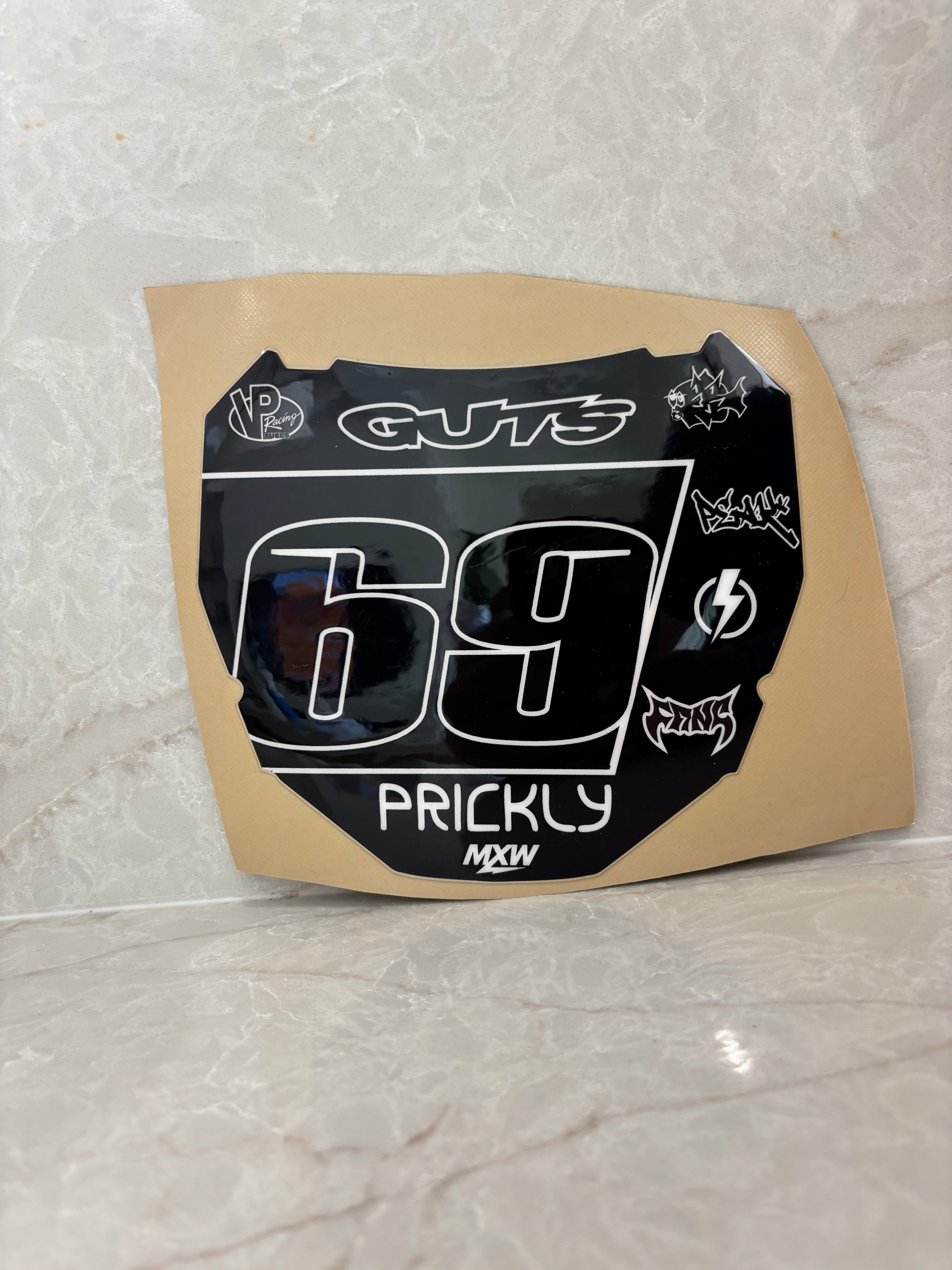 ODI plate decal (Gloss)