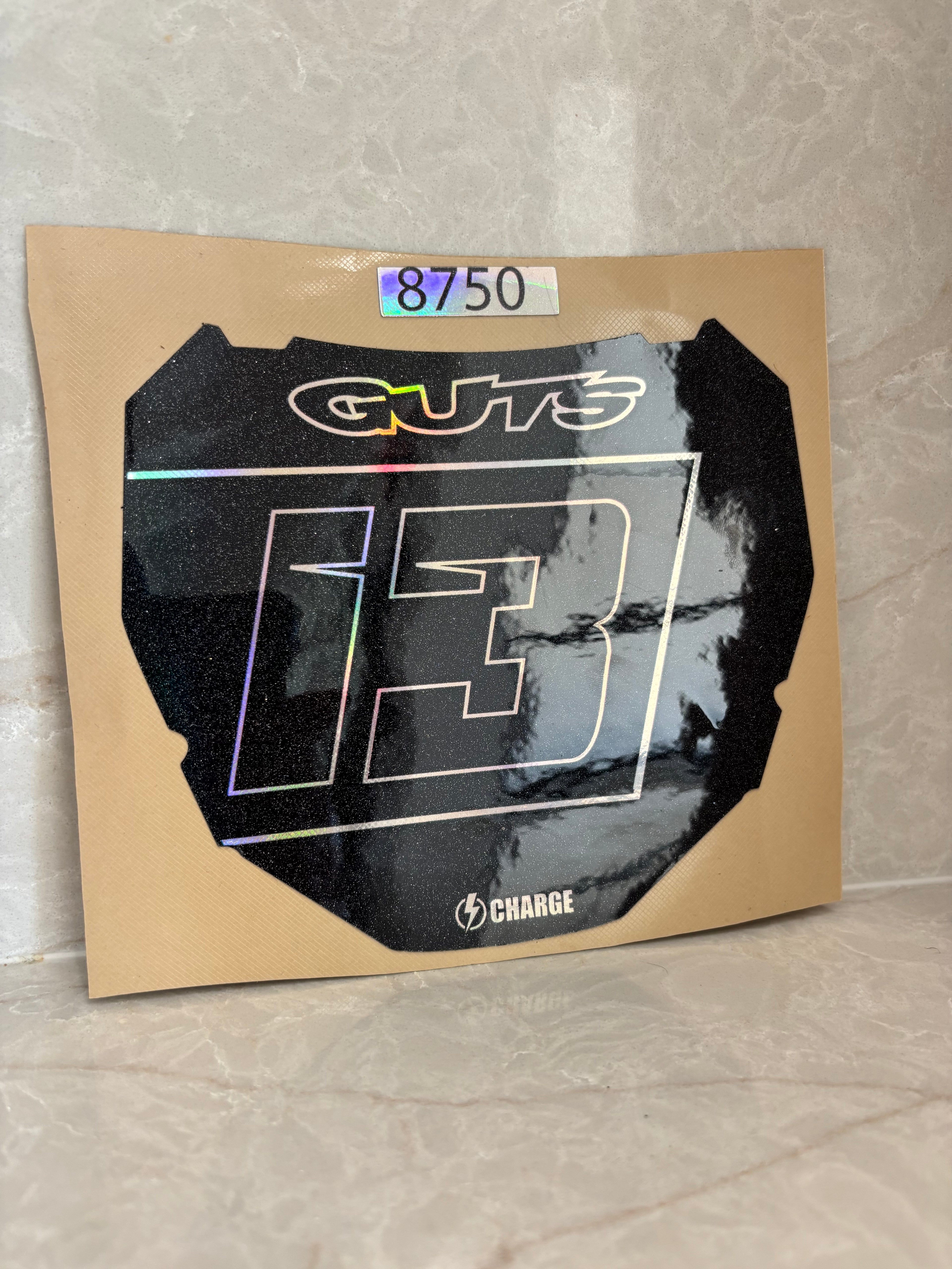 ODI plate decal (Holographic and sparkle)