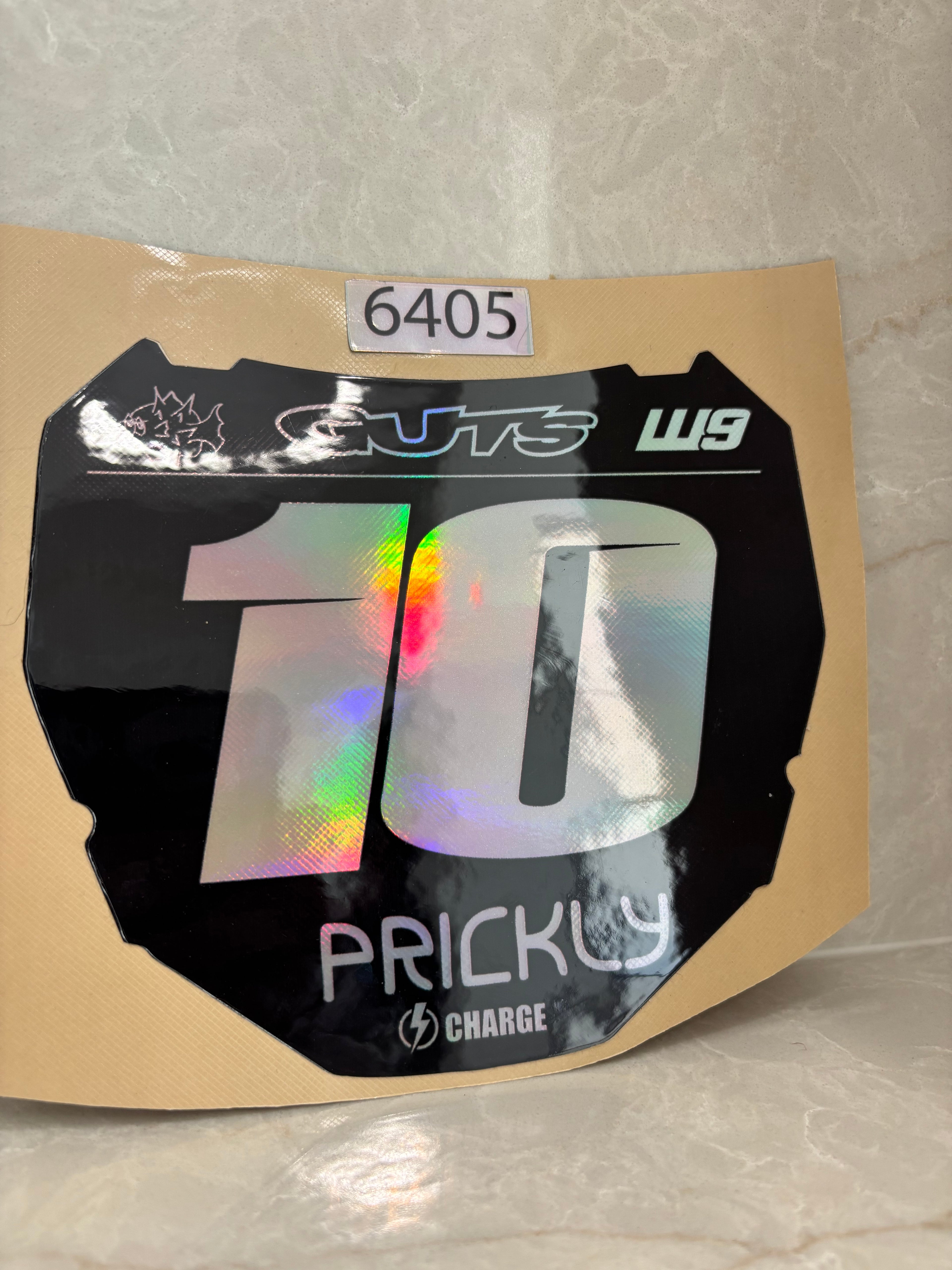 ODI plate decal (Holographic)